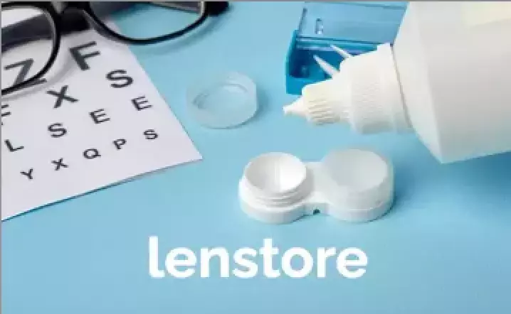 Choosing contact lenses through an online retailer