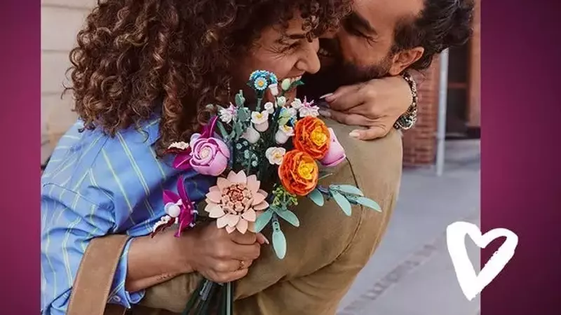 Celebrate Love with a LEGO Flower Bouquet This Valentine’s Day