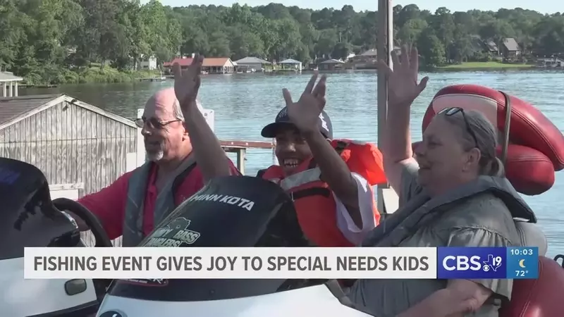 A Special Day of Fishing for Children with Unique Needs