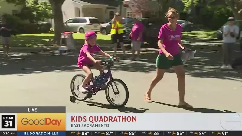 Young Enthusiasts Gear Up for the East Sacramento Quadrathon