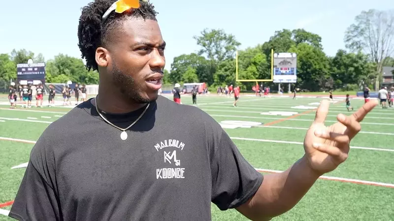 Former Las Vegas Raider Inspires Youth Through Free Football Camp