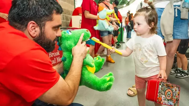 Stony Brook Children’s Hosts Health and Safety Night at Long Island Ducks Ballpark