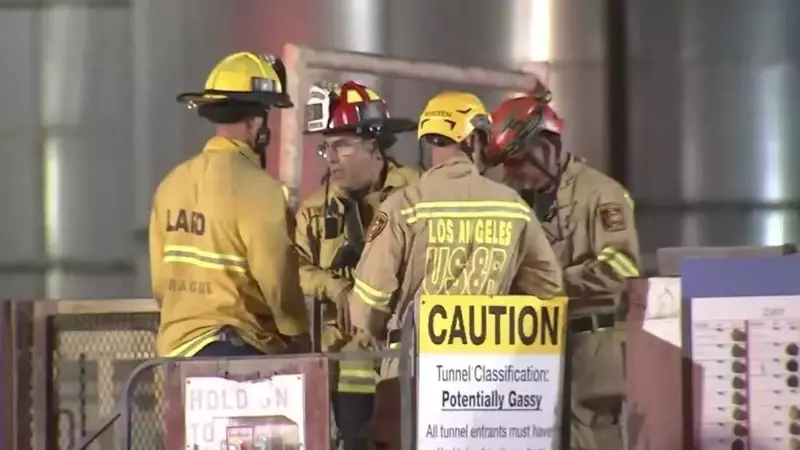 Miraculous Escape: Los Angeles Tunnel Workers Emerge Unscathed After Partial Collapse