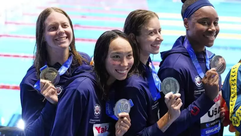 USA Swim Team Battles Illness at World Aquatics Championships