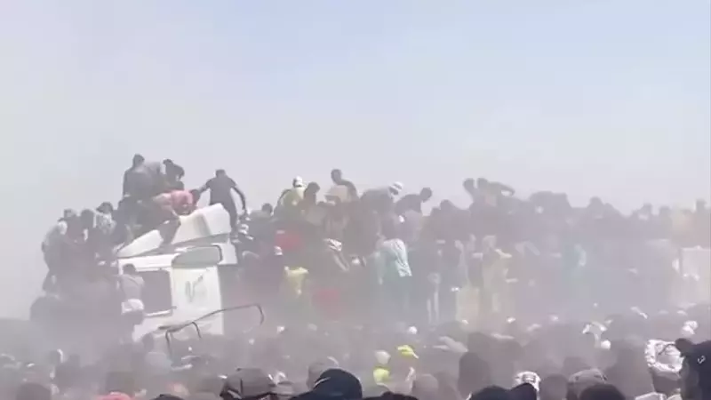 Gaza Humanitarian Crisis: Desperate Scramble for Aid