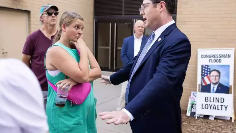 Nebraska Congressman Defends Trump's Agenda Amidst Public Outcry
