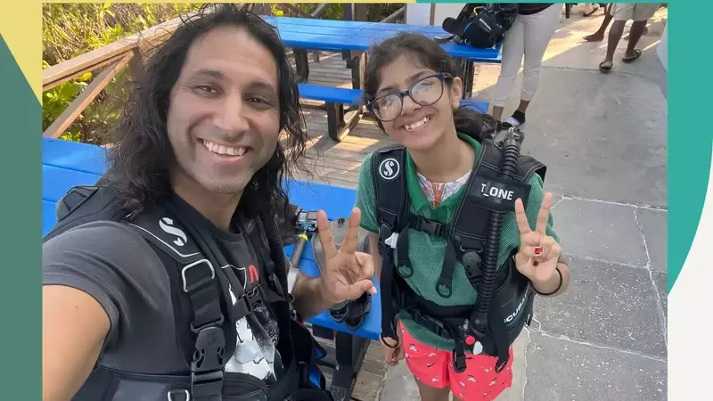 A Father's Unexpected Path to Connection: Scuba Diving and Teen Daughter's Journey