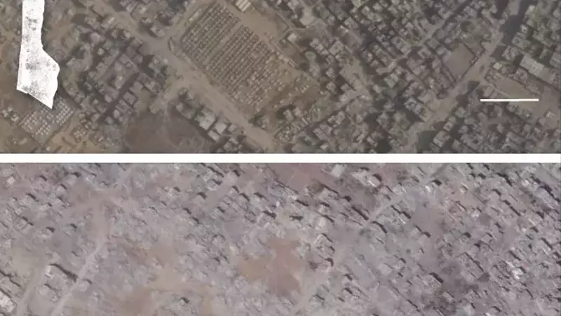 Gaza's Zeitoun Neighborhood Transformed into Desolate Landscape