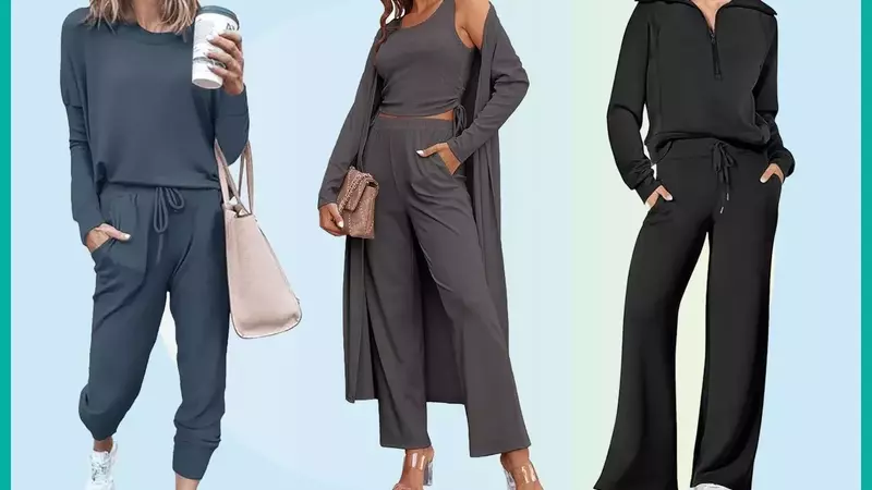 Comfortable and Stylish Fall Lounge Sets Under $40 for Moms