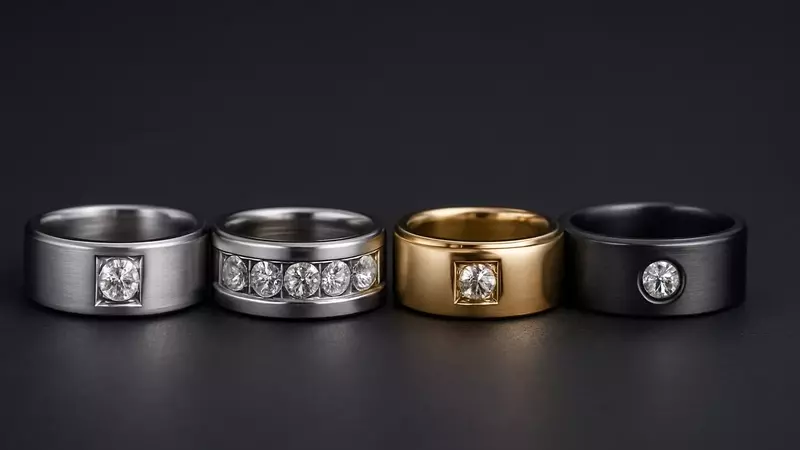 Men’s Diamond Bands: Redefining Modern Elegance