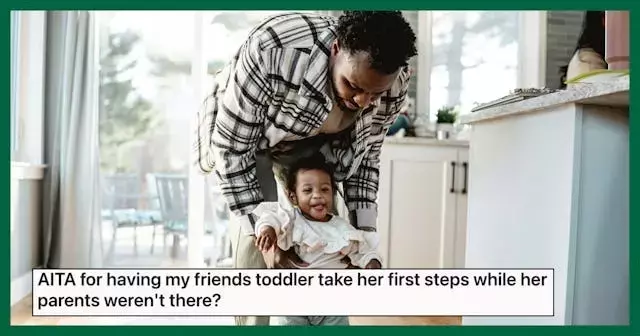 The Reddit Debate: When a Friend Records a Baby's First Steps Before the Parents
