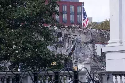White House East Wing Demolition Nears Completion Amidst Controversy