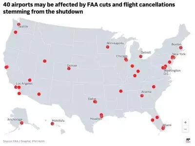 Federal Aviation Administration Imposes Flight Reductions Amidst Government Shutdown