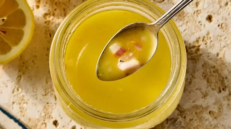 Bright and Healthy Lemon-Champagne Vinaigrette