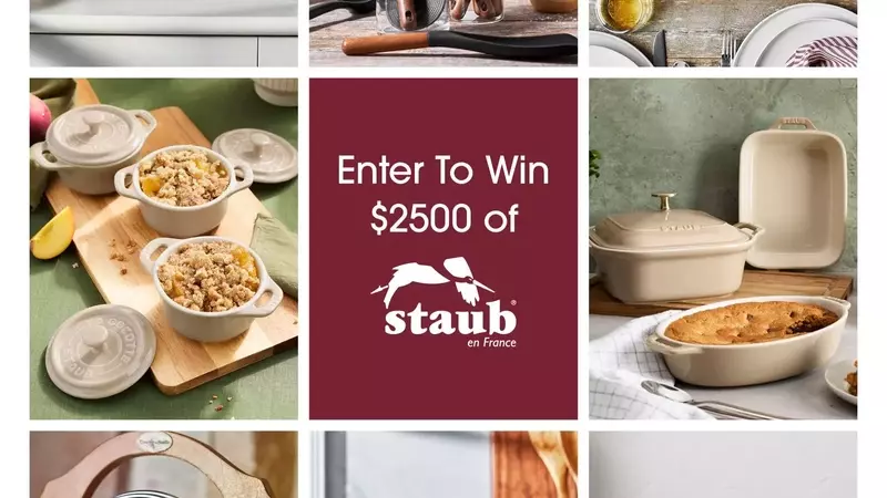 Staub Holiday Sweepstakes: Win Premium Kitchenware
