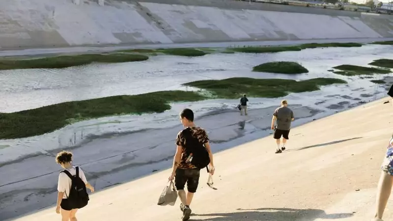 Guerrilla Gardener Creates Pop-Up Wetland in LA River