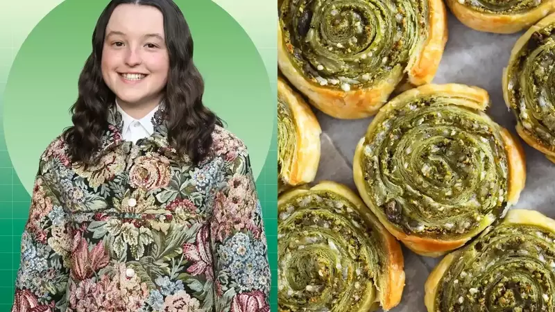 Bella Ramsey's Quick and Delicious Pesto Pastry Spirals