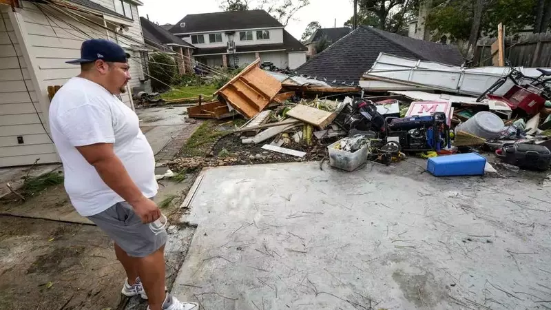 Devastating Tornado Strikes Houston Suburb, Over 100 Homes Damaged
