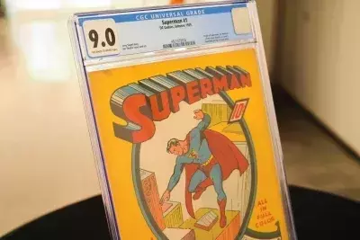 Rare 'Superman No. 1' Comic Book Sells for Record-Breaking $9.12 Million