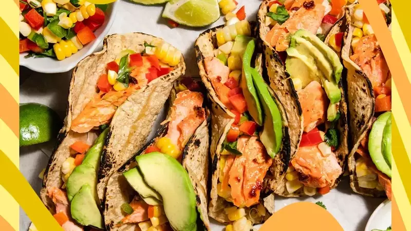 Mediterranean-Inspired Salmon Tacos: A Culinary Delight for Health-Conscious Diners