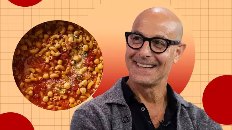 Stanley Tucci's One-Pan Pasta: A Culinary Journey with Chef Julius Roberts