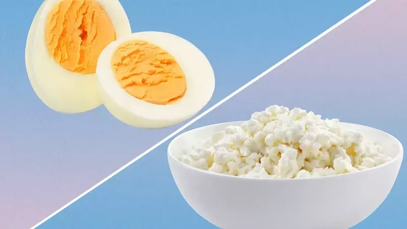 Hard-Boiled Eggs vs. Cottage Cheese: Which Is the Healthier Snack?