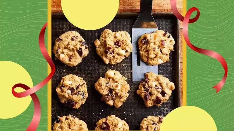 The Charm of Homemade Cranberry White Chocolate Oatmeal Cookies