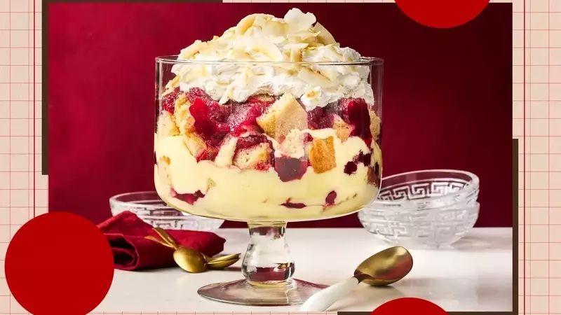 The Cranberry Coconut Trifle: A Holiday Dessert Sensation