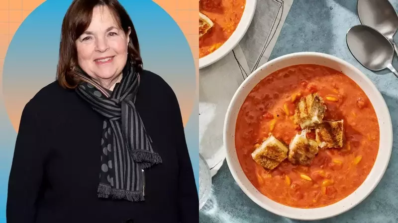 Ina Garten's Ultimate Comfort Food for Chilly Days: Easy Tomato Soup and Grilled Cheese Croutons