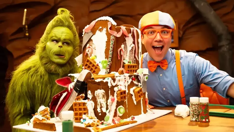 Beloved Children's Characters Blippi and Dr. Seuss Characters Unite for Educational Content