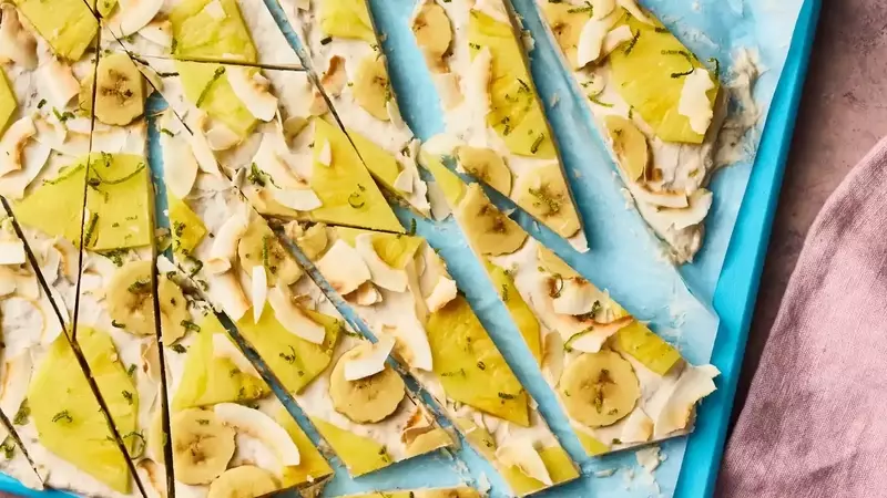 Tropical Frozen Bark: A Sweet, Healthy Indulgence