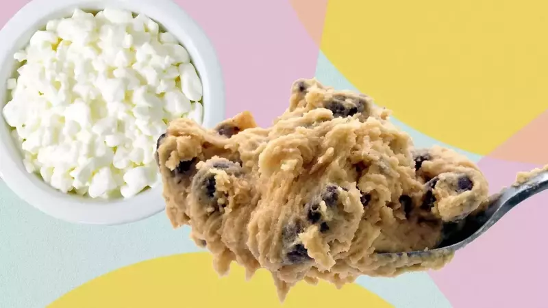 Cottage Cheese Transforms into a High-Protein Edible Cookie Dough
