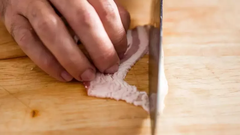 Mastering the Art of Dicing Fatty Pork: A Chilling Revelation
