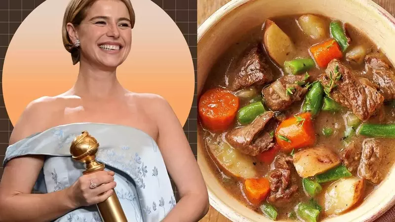 Golden Globe Winner Jessie Buckley Praises Crew Member's Hearty Soup