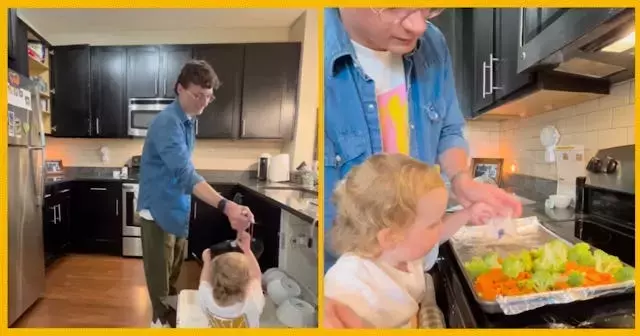 A Dad's "Bare Minimum" Effort Before Wife Returns from Work Sets a New Standard for Shared Household Responsibilities