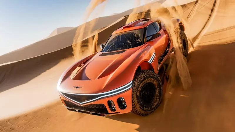 Genesis X Scorpio Off-Roader: Exclusive Middle East Desert Dominator