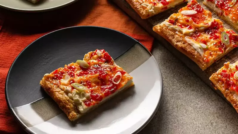 Cream Cheese and Pepper Jelly Puff Pastry Tart: A Modern Take on a Southern Classic