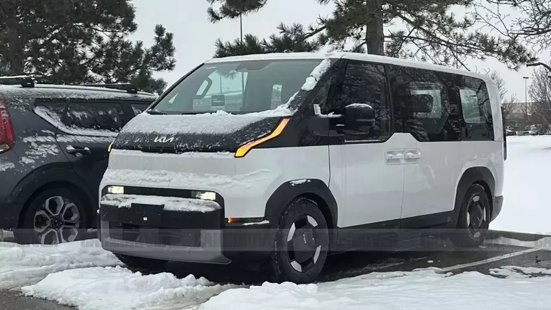 Kia PV5 Electric Van: US Market Debut Possible with Side Marker Lights
