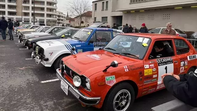 Honda Civic RS Competes in Monte-Carlo Rally