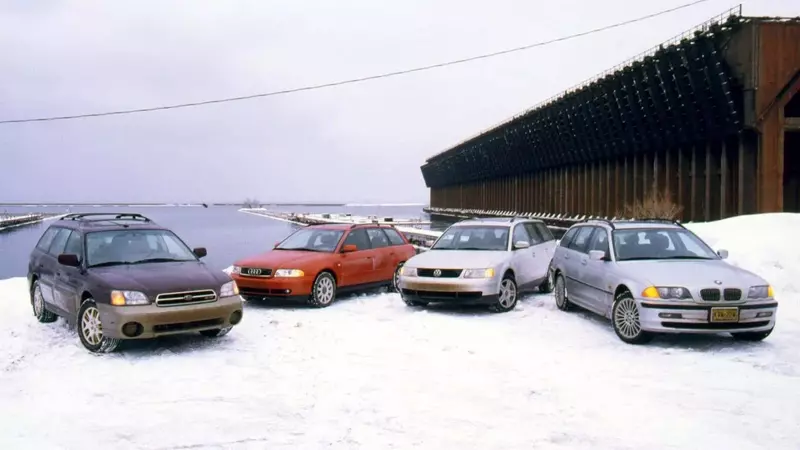 2001 All-Wheel Drive Wagon Showdown: Subaru Outback, VW Passat, BMW 325xi, and Audi A4 Avant