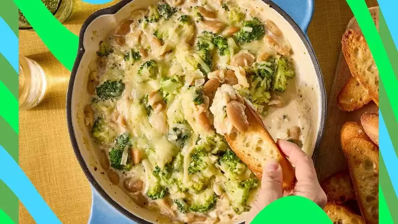 The Ultimate One-Pan Broccoli and Butter Bean Skillet