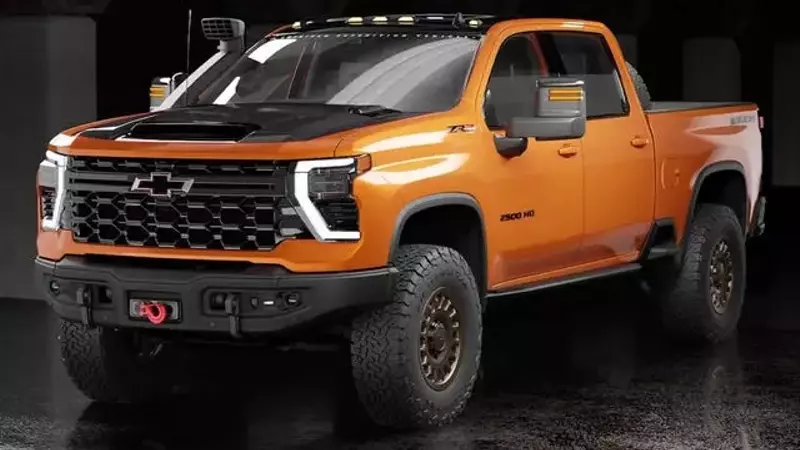 Limited-Edition Tangier Orange AEV Silverado 2500HD ZR2 Bison Debuts