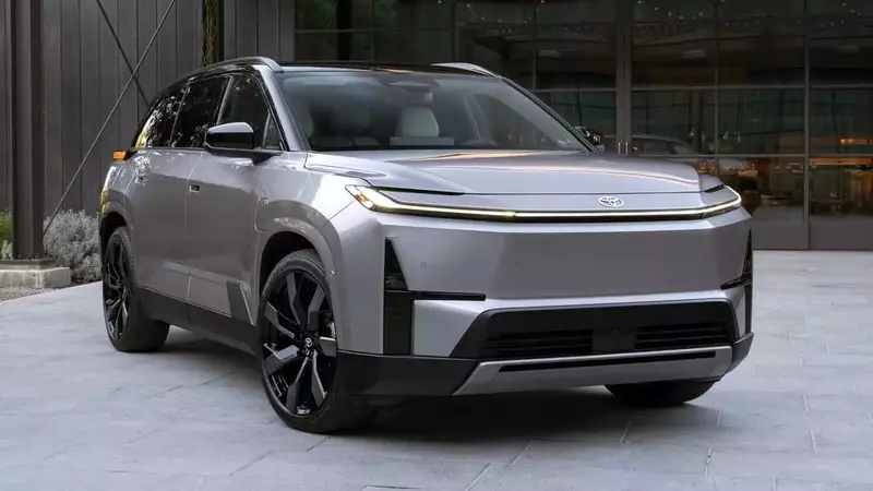 Toyota Debuts Its First All-Electric Three-Row SUV