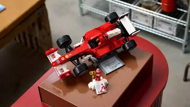 LEGO Unveils Ferrari F2004 and Michael Schumacher Commemorative Set
