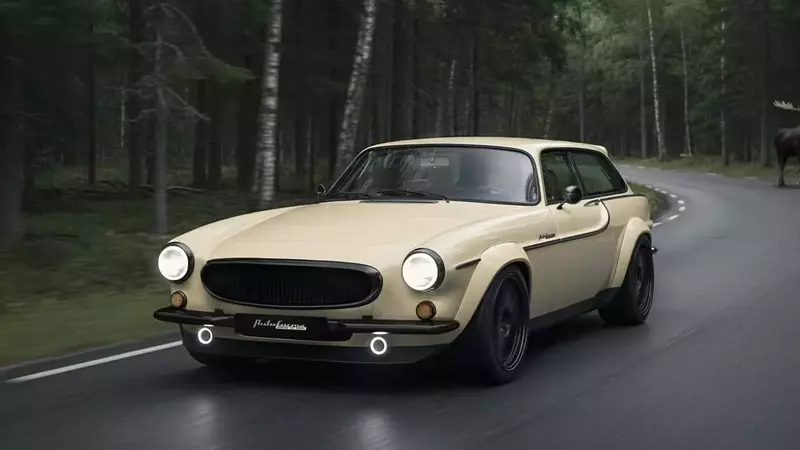 Autoforma Unveils Exquisite Volvo P1800ES Restomod