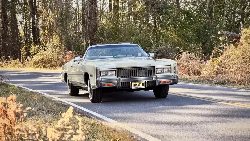 The Grandeur of the 1976 Cadillac Eldorado Convertible