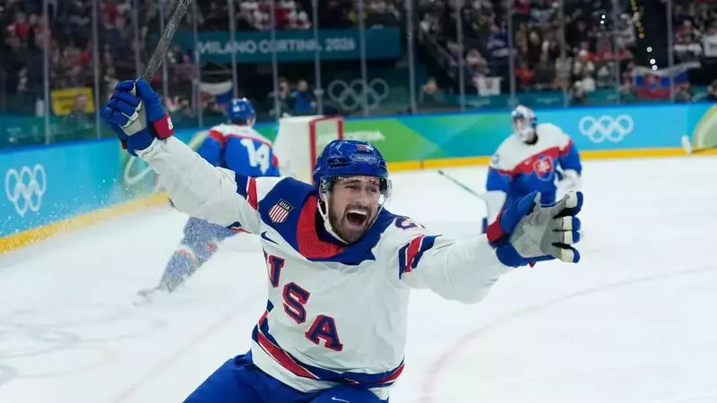 USA and Canada Vie for Olympic Ice Hockey Gold