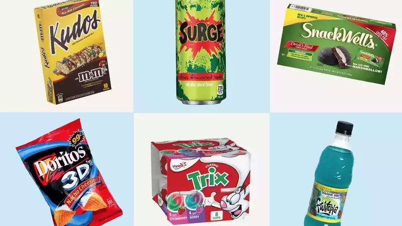 A Trip Down Memory Lane: Iconic Childhood Snacks of the 90s and 2000s