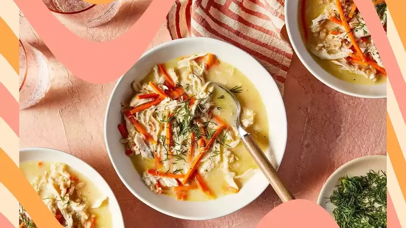 Crafting a Quick and Delicious Lemony Chicken & Rice Soup