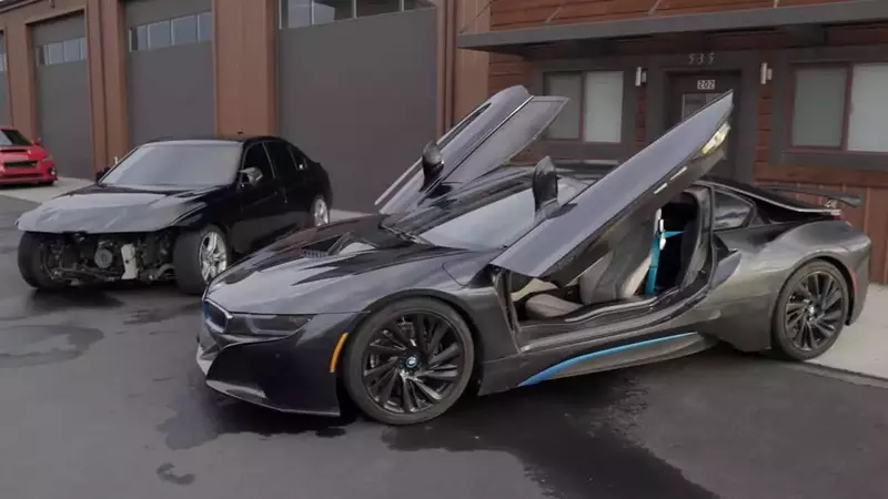 Enthusiast Reimagines BMW i8 with a Potent Straight-Six Engine